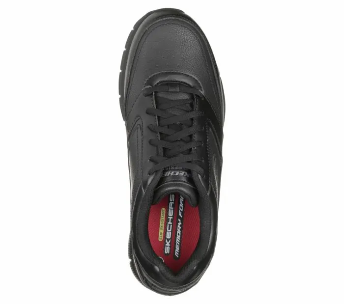 Skechers Work Relaxed Fit Nampa SR Black Men Lace Up Skechers Work Relaxed Fit Nampa SR Black Men Lace Up