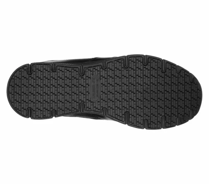 Skechers Work Relaxed Fit Nampa SR Black Men Lace Up Skechers Work Relaxed Fit Nampa SR Black Men Lace Up