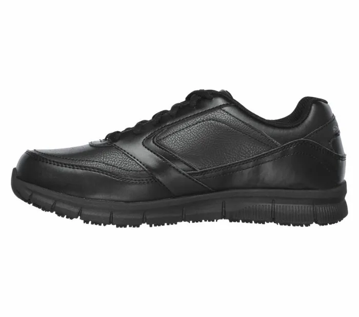 Skechers Work Relaxed Fit Nampa SR Black Men Lace Up Skechers Work Relaxed Fit Nampa SR Black Men Lace Up