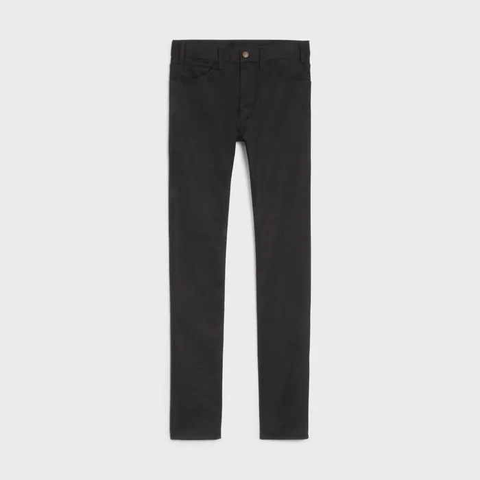 Skinny Jeans In Vintage Pure Black Denim Vintage Pure Black Men CELINE DENIM Skinny Jeans In Vintage Pure Black Denim Vintage Pure Black Men CELINE DENIM