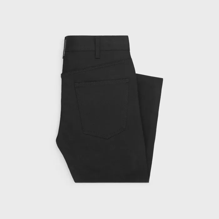 Skinny Jeans In Vintage Pure Black Denim Vintage Pure Black Men CELINE DENIM