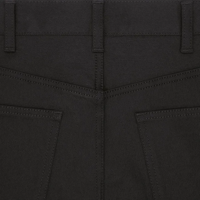 Skinny Jeans In Vintage Pure Black Denim Vintage Pure Black Men CELINE DENIM