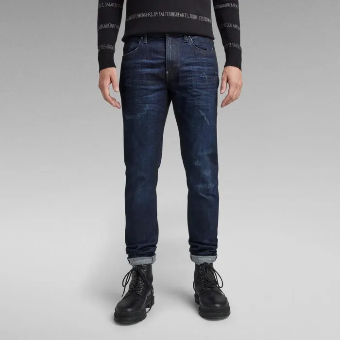 Skinny Men GStar RAW Revend Fwd Skinny Jeans Worn In Dark Sapphire Restored