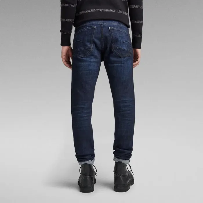 Skinny Men GStar RAW Revend Fwd Skinny Jeans Worn In Dark Sapphire Restored