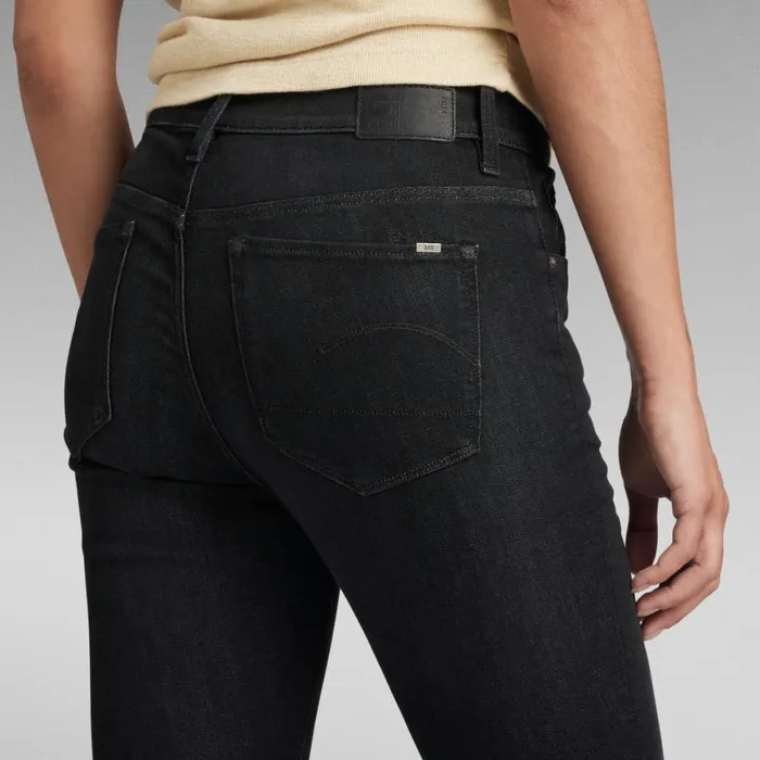 Skinny Women GStar RAW 3301 High Skinny Jeans Worn In Coal