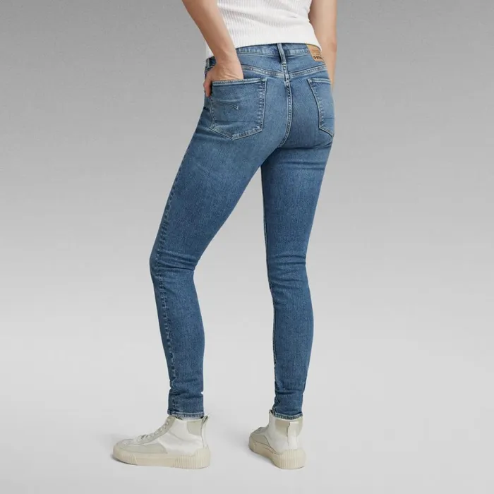 Skinny Women GStar RAW 3301 Skinny Jeans Faded Miami Blue