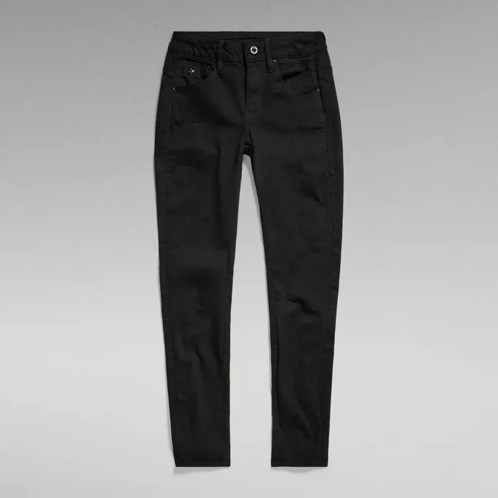Skinny Women GStar RAW Arc 3D Mid Skinny Jeans Pitch Black