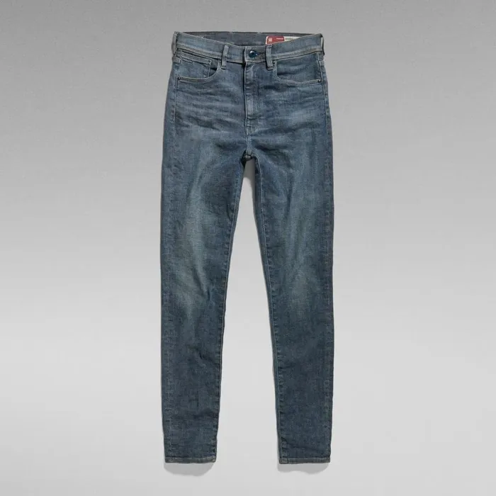 Skinny Women GStar RAW Kafey Ultra High Skinny Jeans Faded Blues