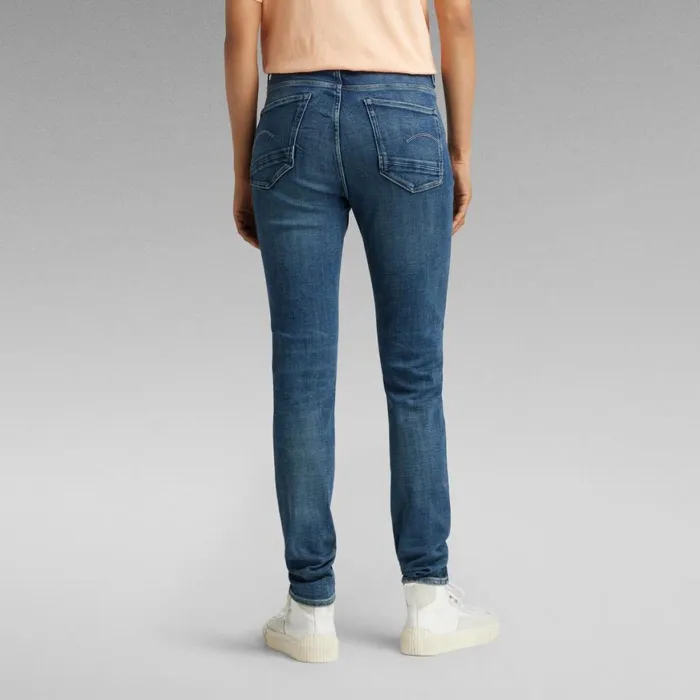 Skinny Women GStar RAW Kafey Ultra High Skinny Jeans Faded Cascade