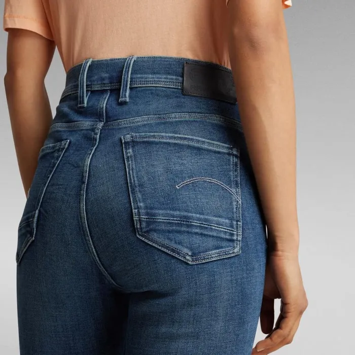 Skinny Women GStar RAW Kafey Ultra High Skinny Jeans Faded Cascade