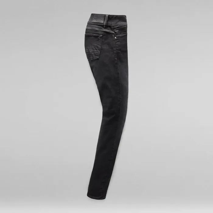 Skinny Women GStar RAW Lynn Mid Skinny Jeans Dusty Grey