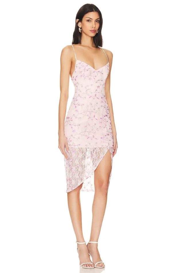 Skylight Dress Pink Floral Multi Women Lovers and Friends Dresses