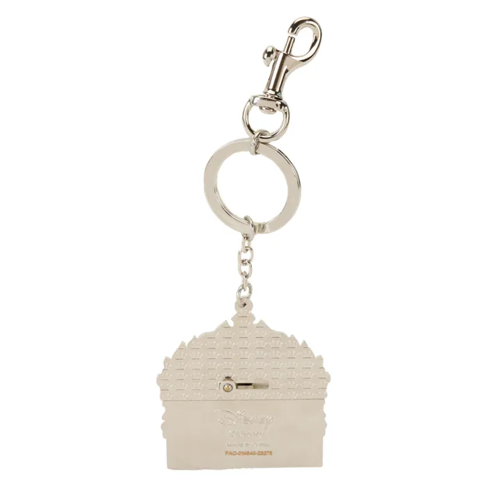 Sleeping Beauty 65th Anniversary Floral Scene Sliding Keychain Unisex Loungefly Small Accessories Sleeping Beauty 65th Anniversary Floral Scene Sliding Keychain Unisex Loungefly Small Accessories