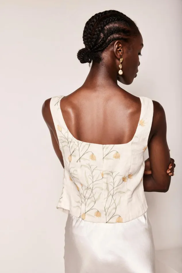 Sleeveless Women VRG GRL Ingrid Top Florette Sleeveless Women VRG GRL Ingrid Top Florette