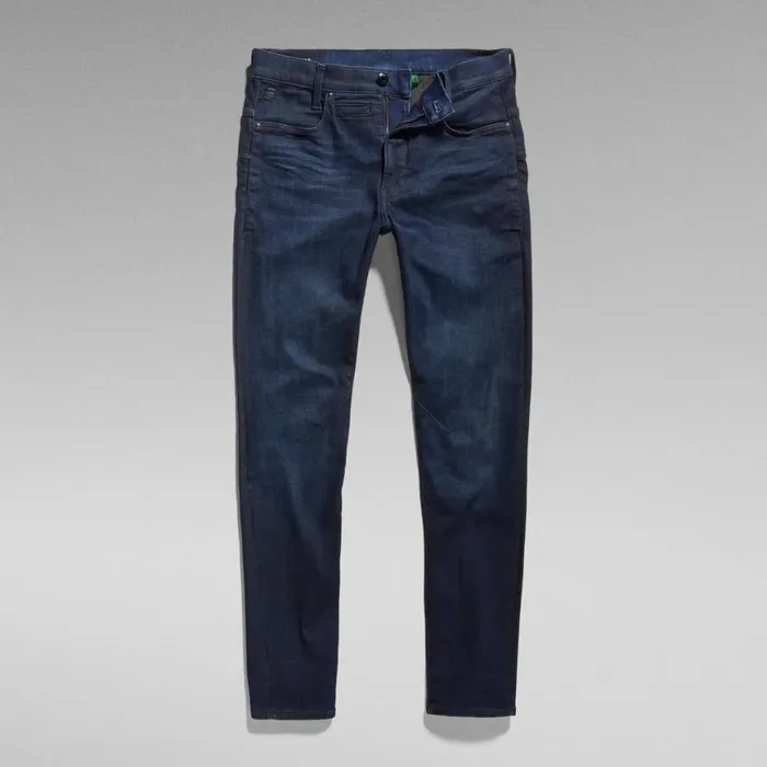 Slim Men GStar RAW DStaq 3D Slim Jeans Worn In Dark Sapphire