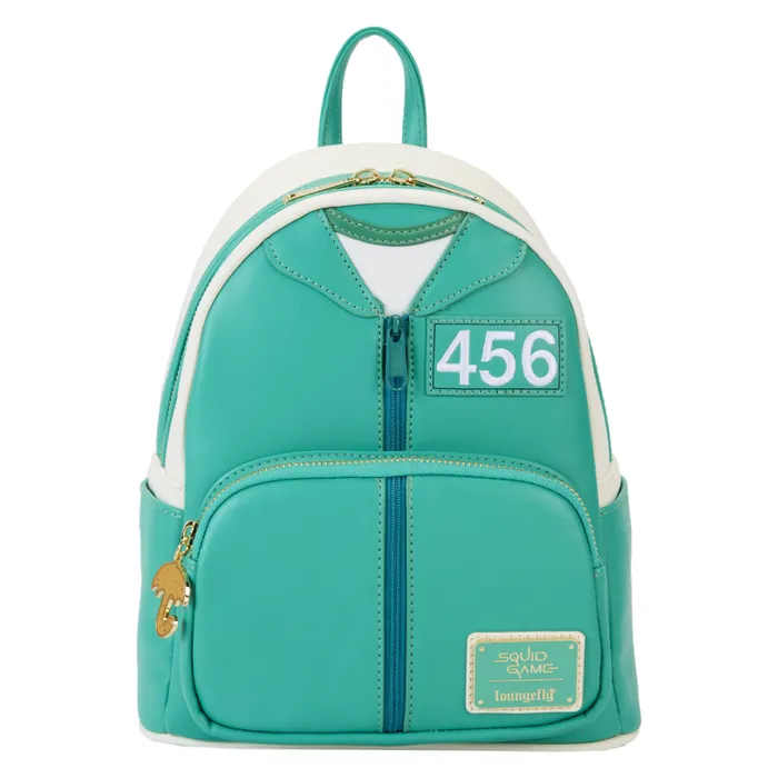 Squid Game Seong GiHun Player 456 Cosplay Mini Backpack Unisex Loungefly Backpacks Squid Game Seong GiHun Player 456 Cosplay Mini Backpack Unisex Loungefly Backpacks