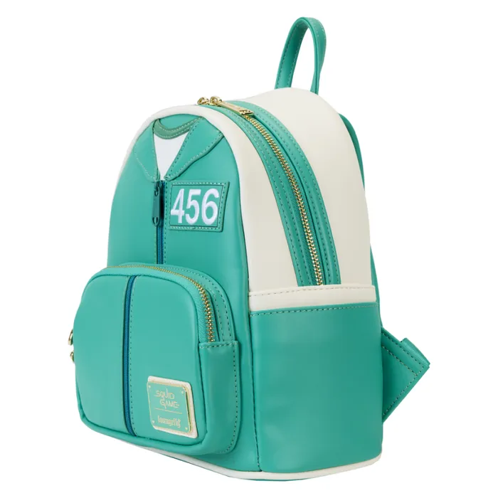Squid Game Seong GiHun Player 456 Cosplay Mini Backpack Unisex Loungefly Backpacks Squid Game Seong GiHun Player 456 Cosplay Mini Backpack Unisex Loungefly Backpacks
