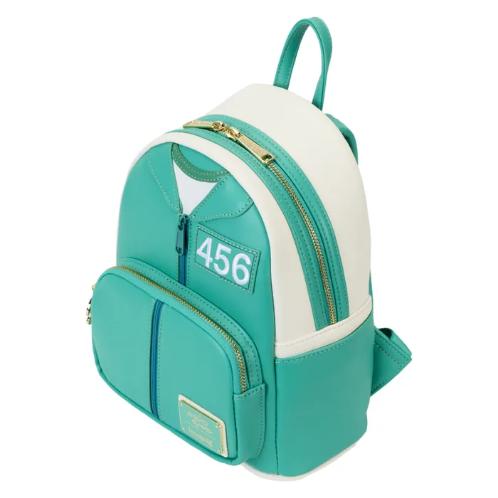 Squid Game Seong GiHun Player 456 Cosplay Mini Backpack Unisex Loungefly Backpacks Squid Game Seong GiHun Player 456 Cosplay Mini Backpack Unisex Loungefly Backpacks