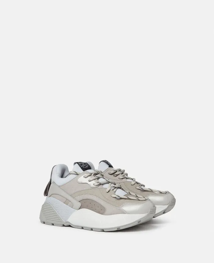 Stella McCartney Eclypse Alter Suede Trainers Sky Multicolour Women Sneakers Stella McCartney Eclypse Alter Suede Trainers Sky Multicolour Women Sneakers