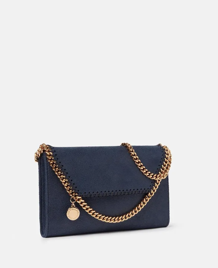 Stella McCartney Falabella Mini Crossbody Bag Indigo Moon Women Mini Bags And Clutches Stella McCartney Falabella Mini Crossbody Bag Indigo Moon Women Mini Bags And Clutches