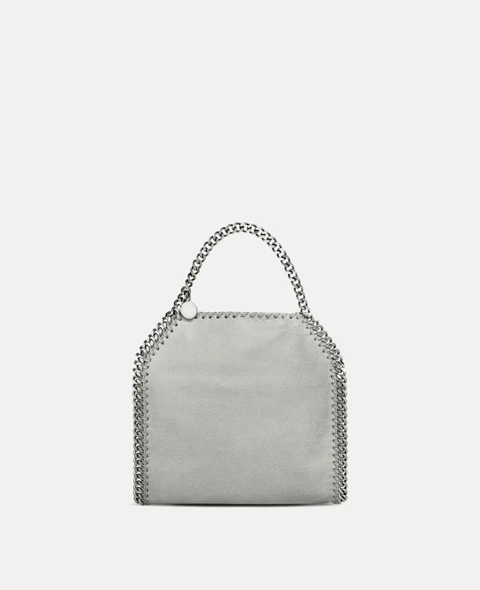 Stella McCartney Falabella Tiny Tote Bag Grey Women Mini Bags And Clutches