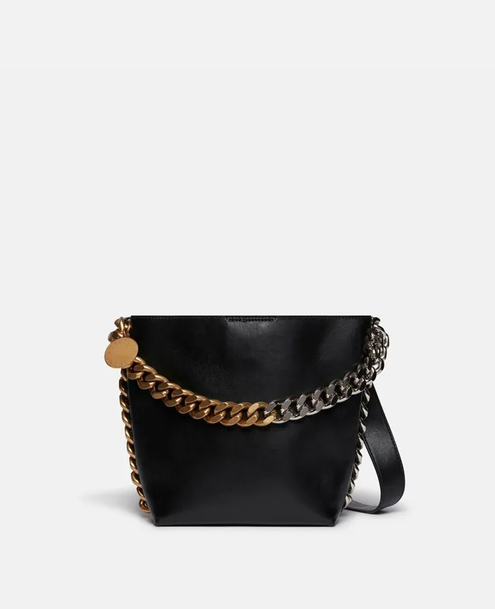 Stella McCartney Frayme Bucket Bag Black Women Frayme Bag