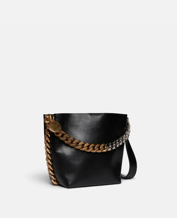 Stella McCartney Frayme Bucket Bag Black Women Frayme Bag