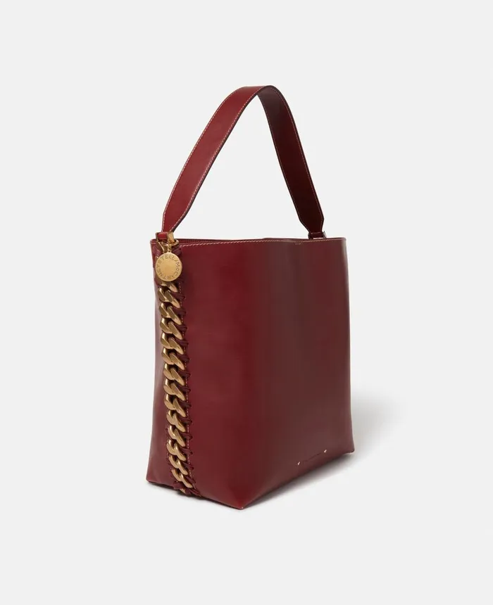 Stella McCartney Frayme Tote Bag Cherry Women Tote Bags
