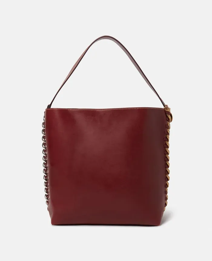 Stella McCartney Frayme Tote Bag Cherry Women Tote Bags