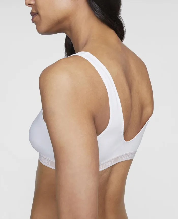Stella McCartney Ivy Chatting Bralette Winter White Women Lingerie And Sleepwear Stella McCartney Ivy Chatting Bralette Winter White Women Lingerie And Sleepwear