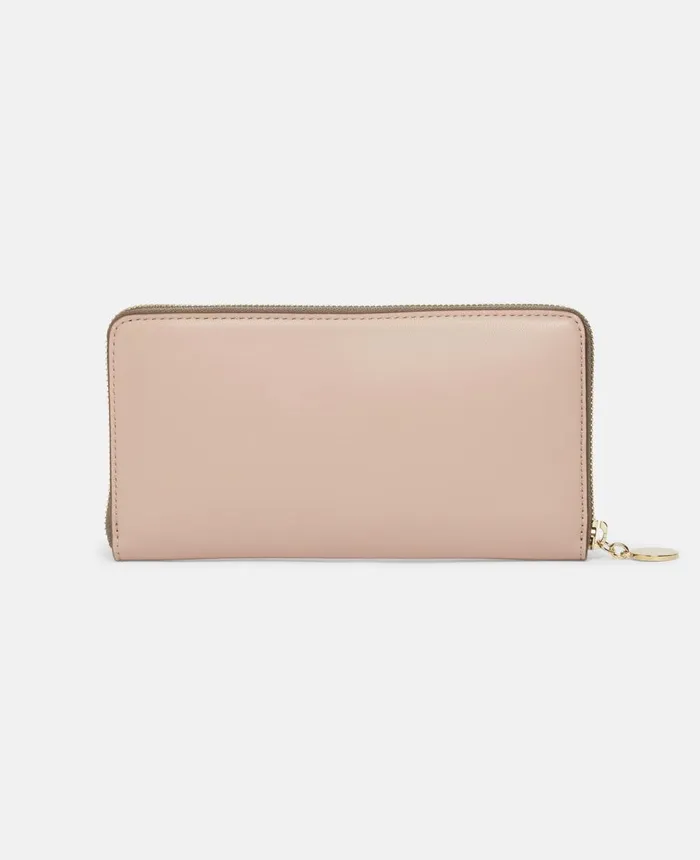 Stella McCartney Logo Continental Wallet Powder Women Long Wallets