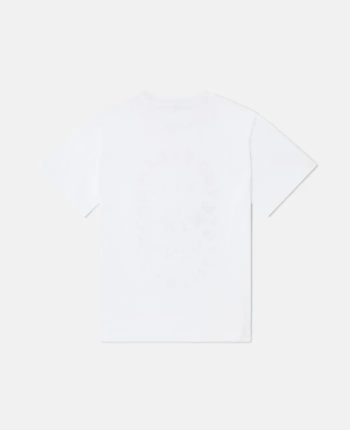 Stella McCartney Stella Logo Oversized TShirt White Kids TShirts And Sweatshirt Stella McCartney Stella Logo Oversized TShirt White Kids TShirts And Sweatshirt