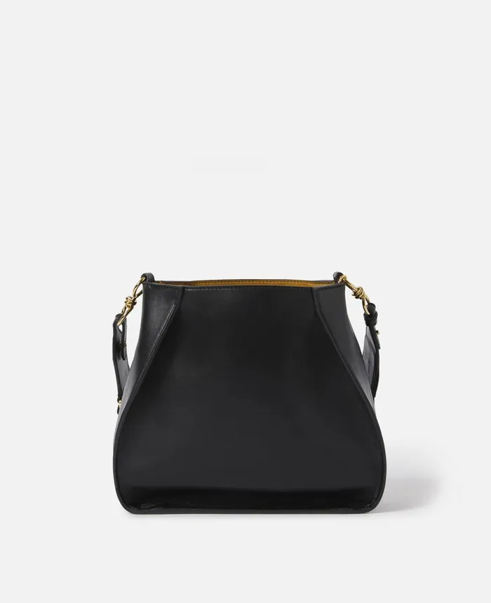 Stella McCartney Stella Logo Shoulder Bag Black Women Crossbody Bags