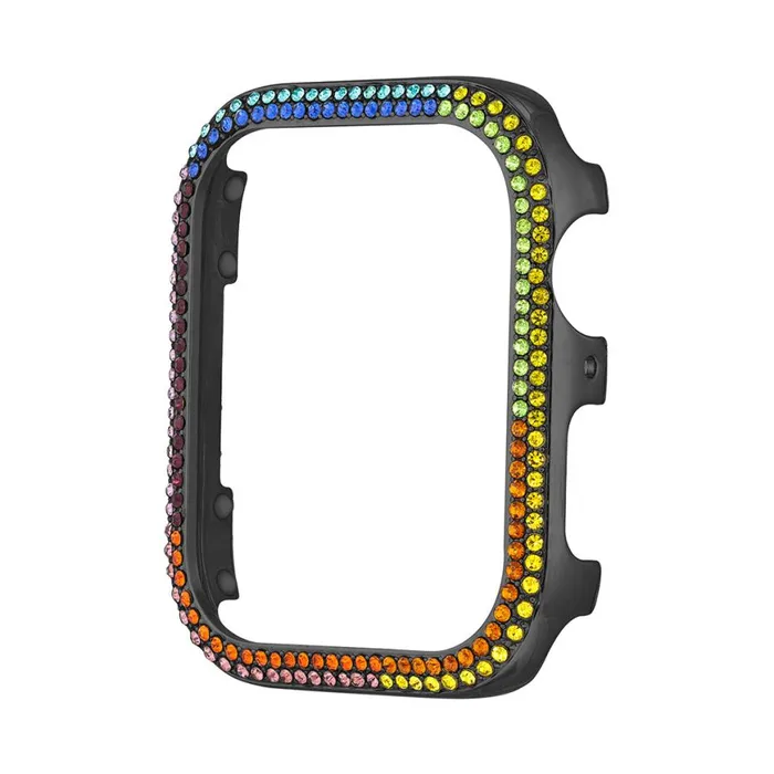 Steve Madden Apple Watch Bumper Gold Multi 4244mm Womens Watches