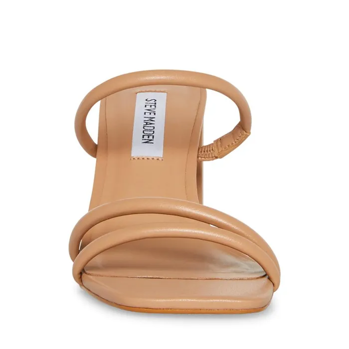 Steve Madden Avani Tan Womens Heels