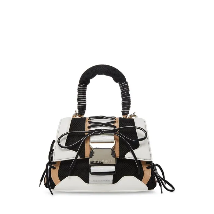 Steve Madden Bdiego BlackTan Womens Crossbody Bags