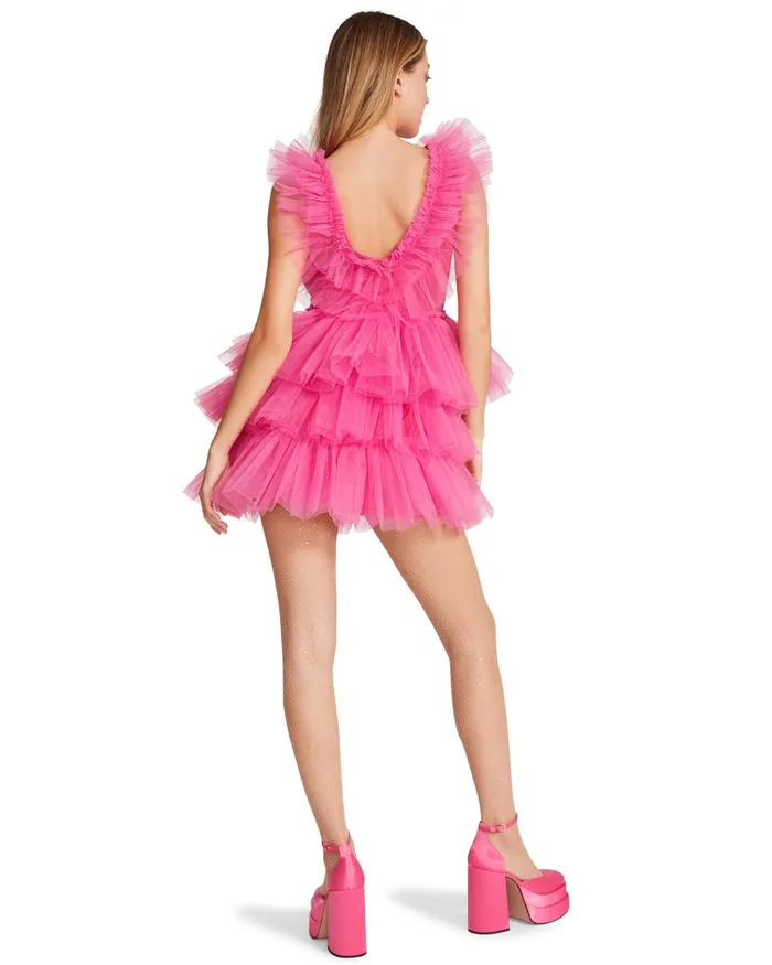 Steve Madden Carrie Dress Pink Womens Dresses