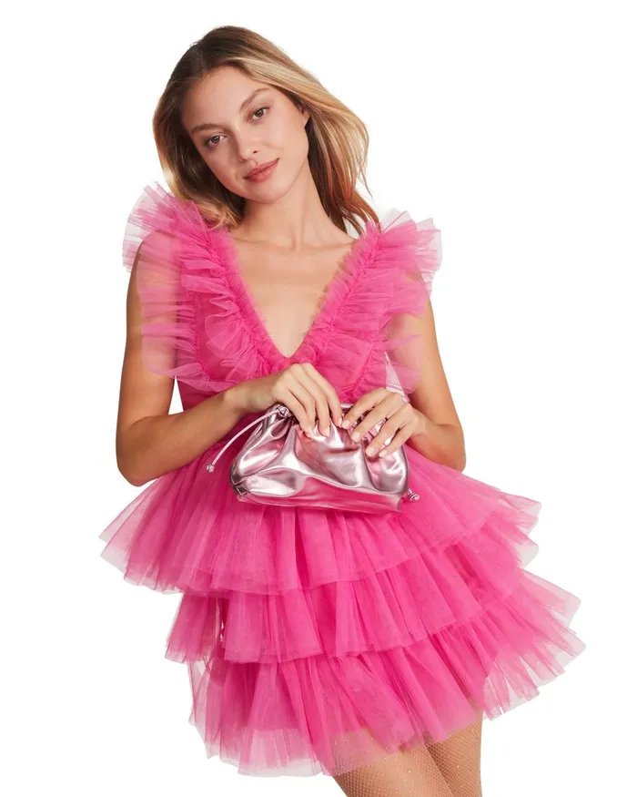 Steve Madden Carrie Dress Pink Womens Dresses