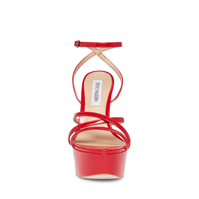 Steve Madden Celia Red Patent Womens Heels