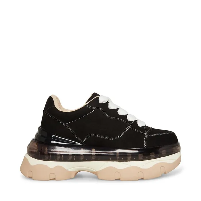 Steve Madden Evolved Black Womens Sneakers