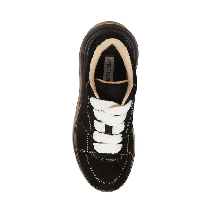 Steve Madden Evolved Black Womens Sneakers