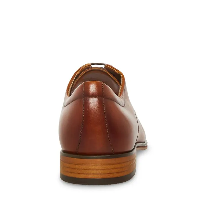 Steve Madden Imala Tan Leather Mens Dress