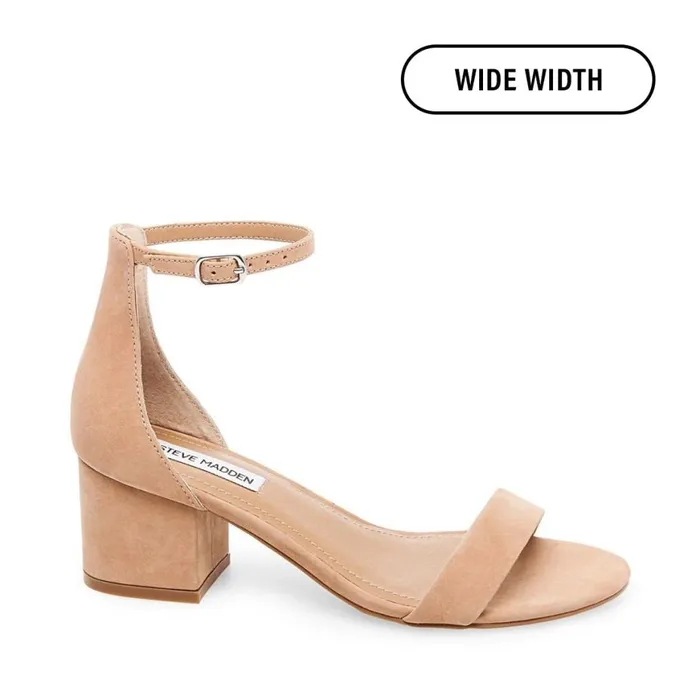Steve Madden Ireneew Tan Nubuck Womens Heels