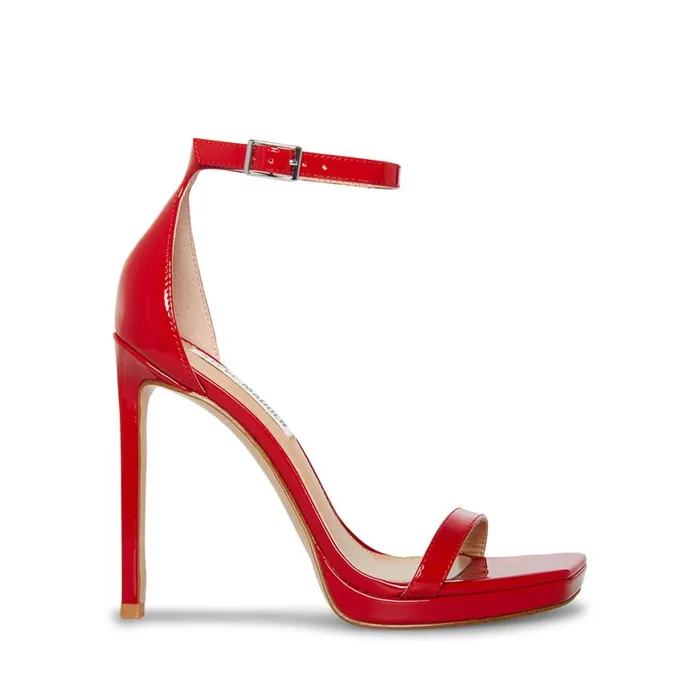 Steve Madden Iridessa Red Patent Womens Heels