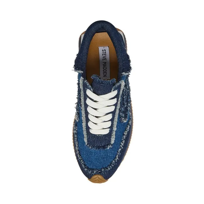 Steve Madden Kennie Denim Multi Womens Sneakers