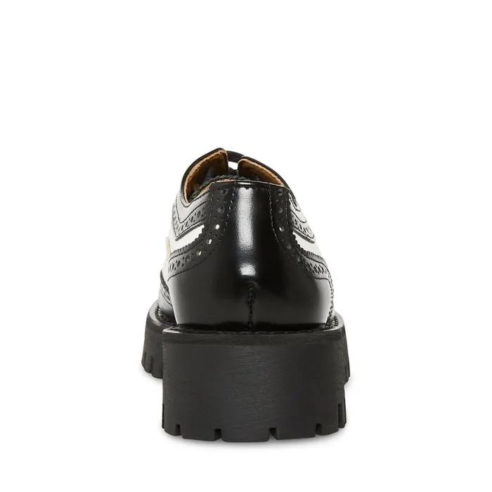 Steve Madden Lance Black Multi Womens Loafers and Flats