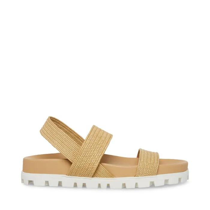 Steve Madden Landmark Raffia Womens Sandals