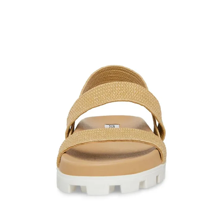 Steve Madden Landmark Raffia Womens Sandals