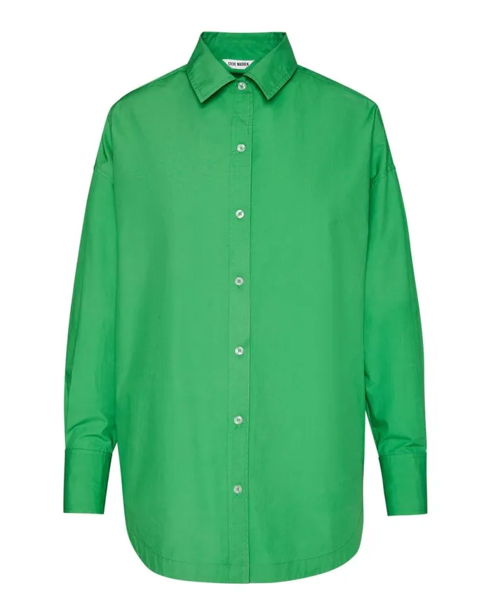 Steve Madden Poppy Top Green Womens Tops and Shirts