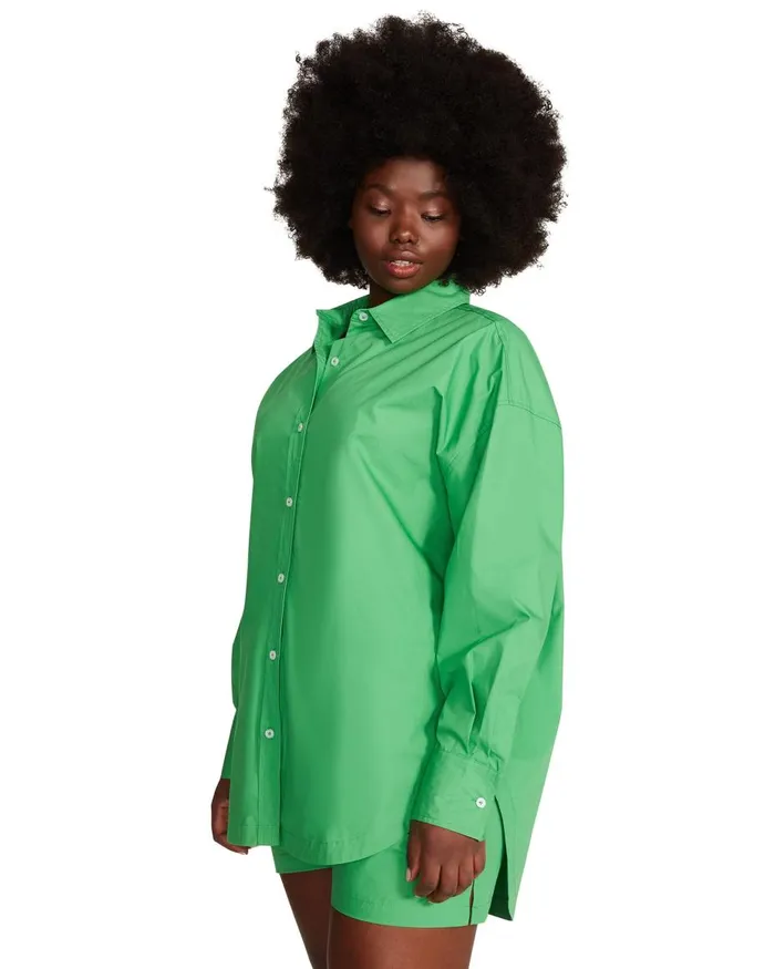 Steve Madden Poppy Top Green Womens Tops and Shirts
